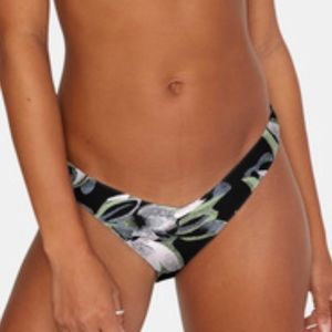 RVCA Pixie Mid- Rise French Bikini Bottoms New With Tags Size Small/8